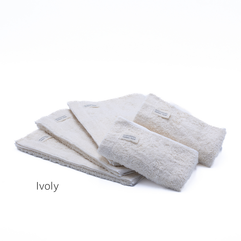 *【SUIFUTOSYA】baby face towels made from gentle thread (5 piece set)