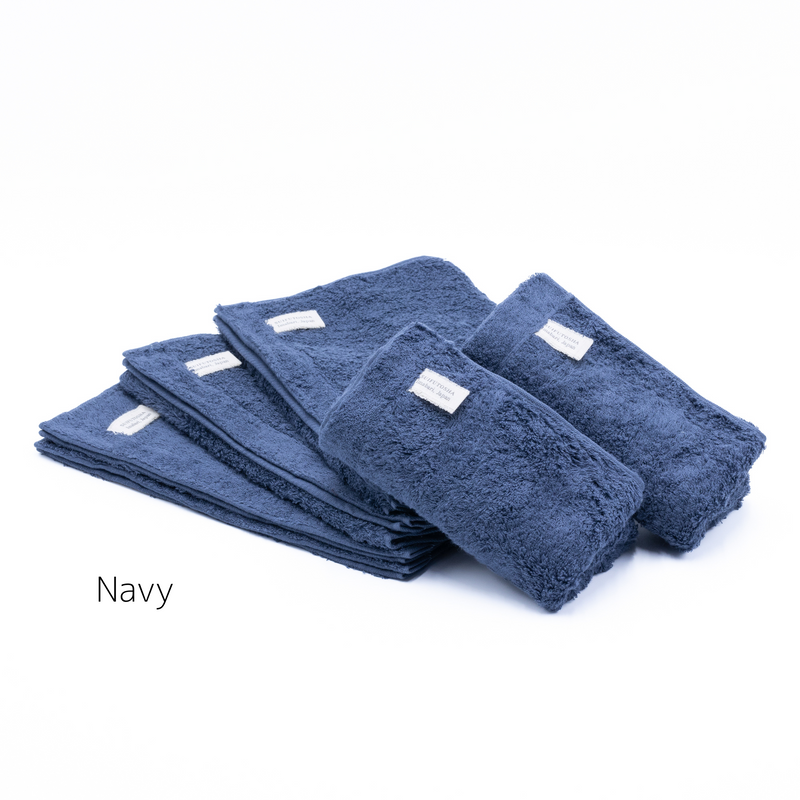 *【SUIFUTOSYA】baby face towels made from gentle thread (5 piece set)