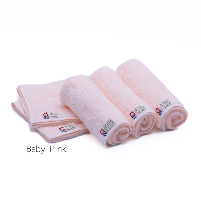 *12 color baby face towels   (5 piece set)